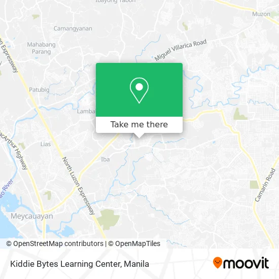 Kiddie Bytes Learning Center map
