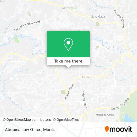 Abquina Law Office map