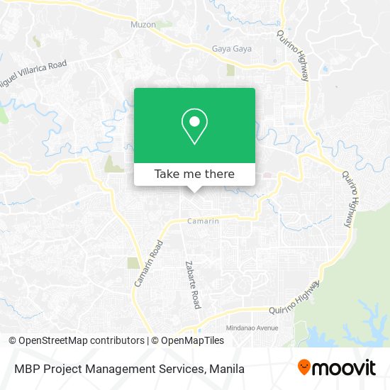 MBP Project Management Services map