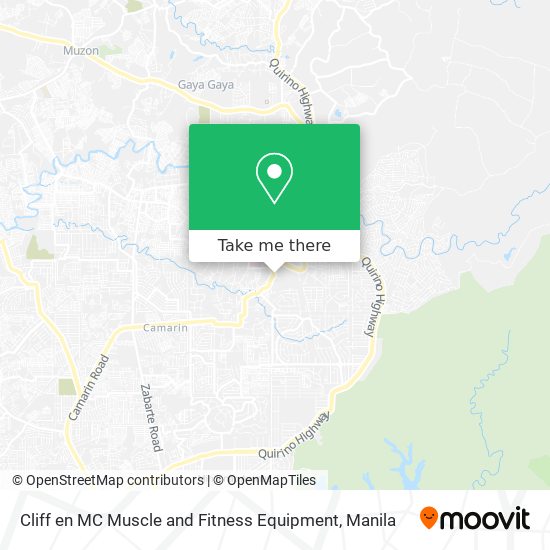 Cliff en MC Muscle and Fitness Equipment map