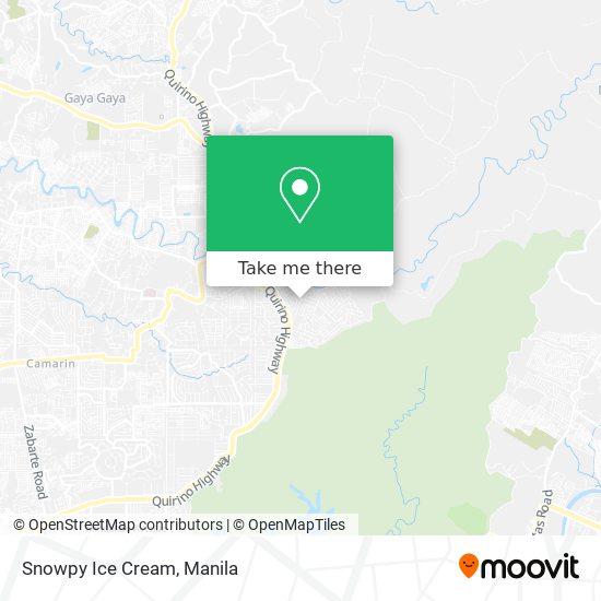 Snowpy Ice Cream map