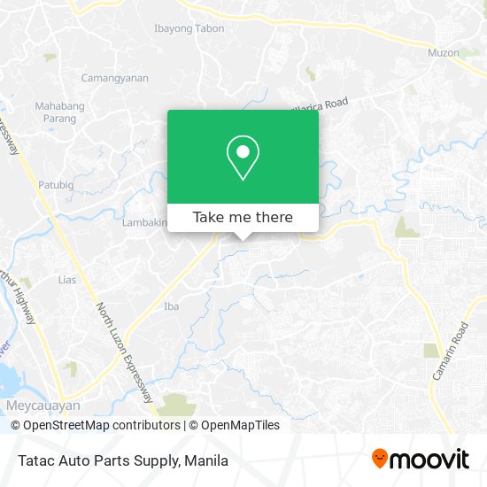 Tatac Auto Parts Supply map