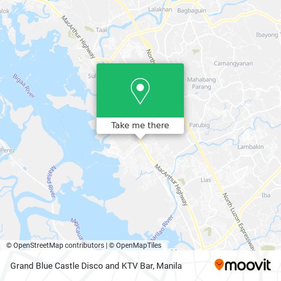 Grand Blue Castle Disco and KTV Bar map
