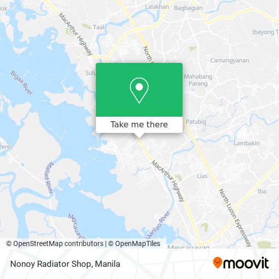 Nonoy Radiator Shop map