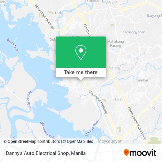 Danny's Auto Electrical Shop map