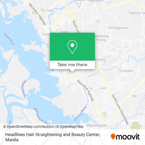 Headlines Hair Straightening and Beauty Center map