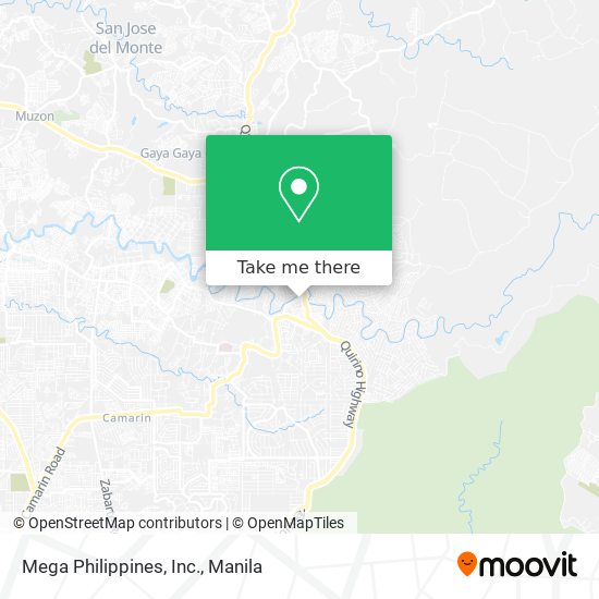 Mega Philippines, Inc. map