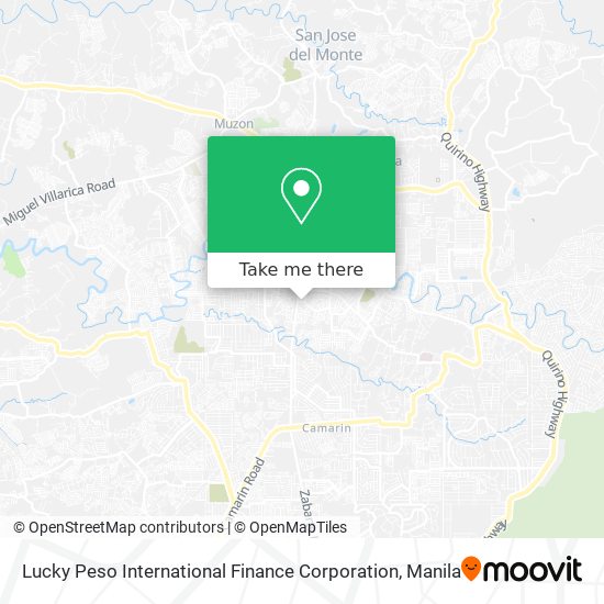 Lucky Peso International Finance Corporation map