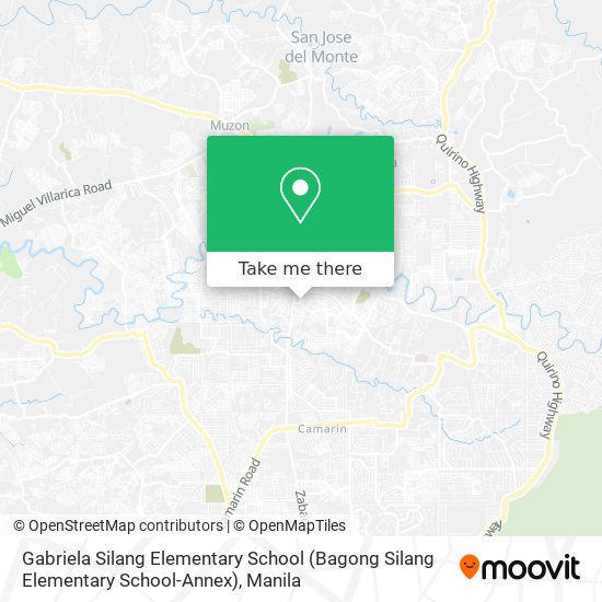 Gabriela Silang Elementary School (Bagong Silang Elementary School-Annex) map