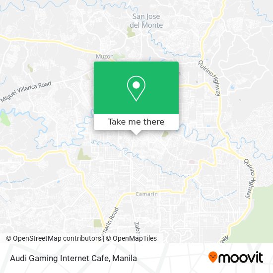 Audi Gaming Internet Cafe map