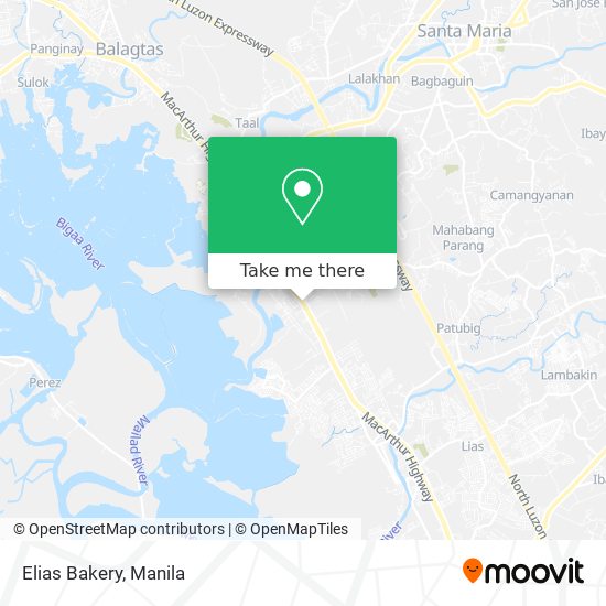 Elias Bakery map