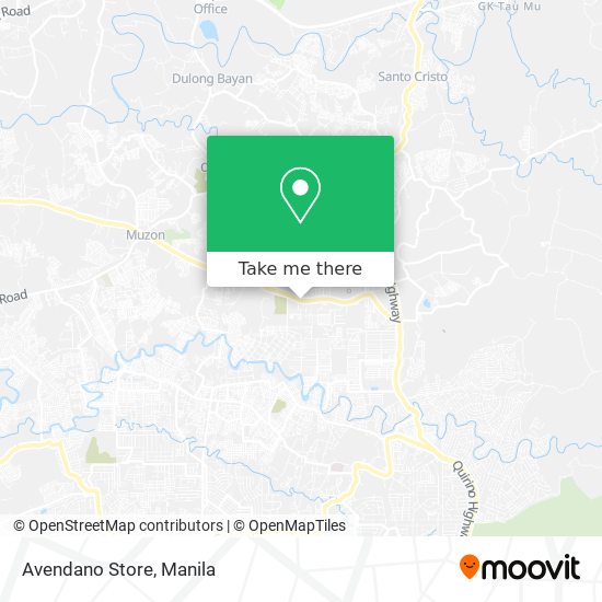 Avendano Store map