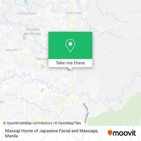 Massaji Home of Japanese Facial and Massage map