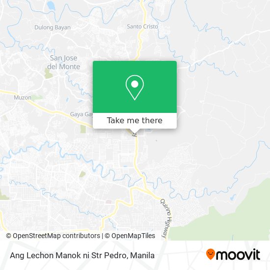 Ang Lechon Manok ni Str Pedro map