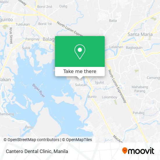 Cantero Dental Clinic map