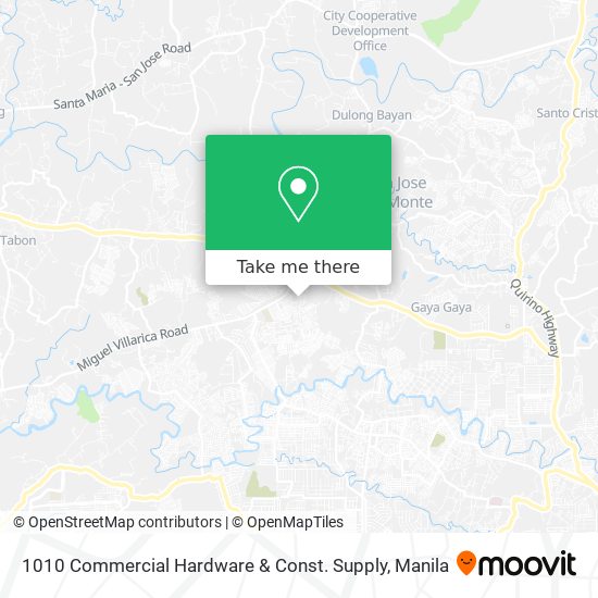 1010 Commercial Hardware & Const. Supply map