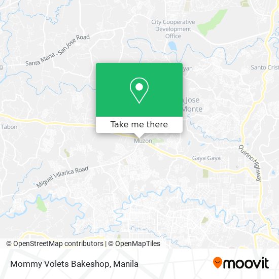Mommy Volets Bakeshop map