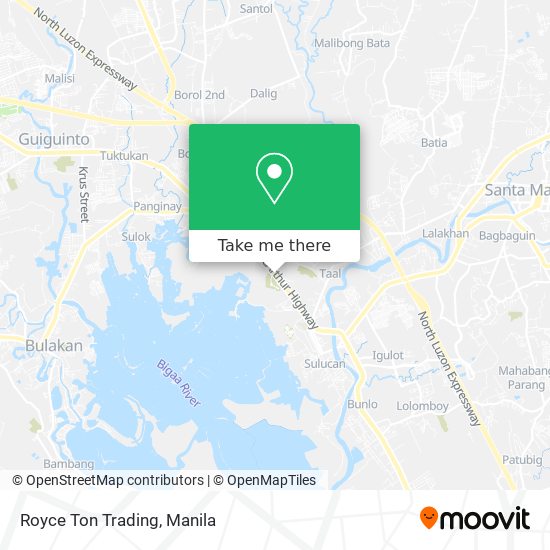 Royce Ton Trading map