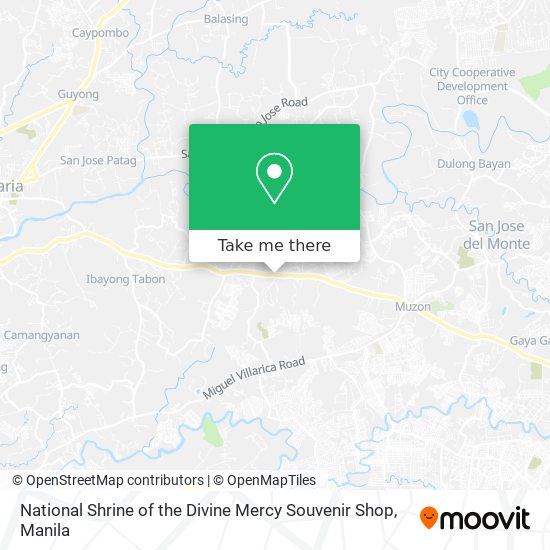 National Shrine of the Divine Mercy Souvenir Shop map