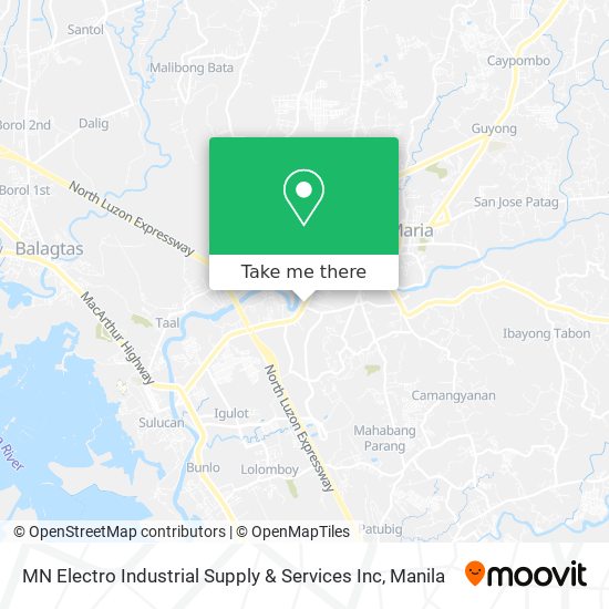 MN Electro Industrial Supply & Services Inc map