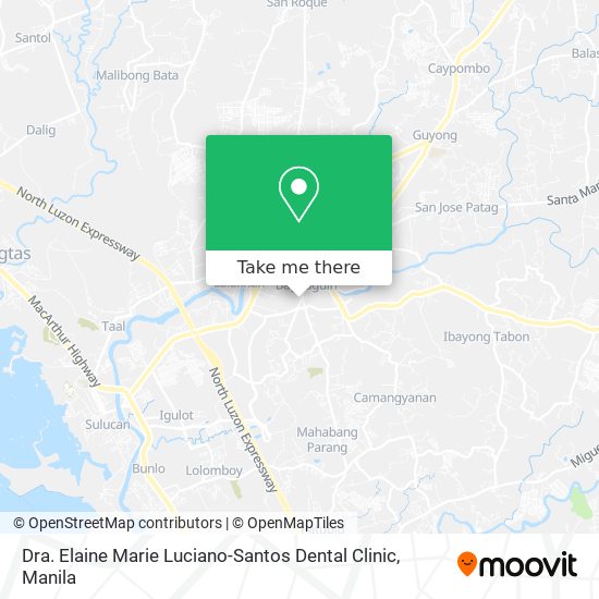 Dra. Elaine Marie Luciano-Santos Dental Clinic map