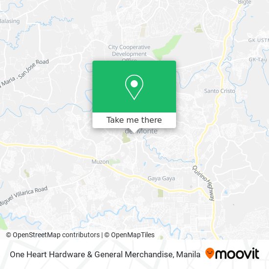 One Heart Hardware & General Merchandise map