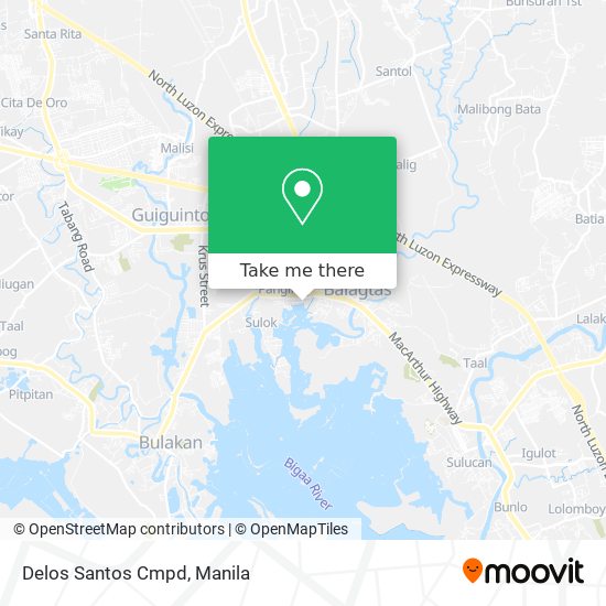 Delos Santos Cmpd map