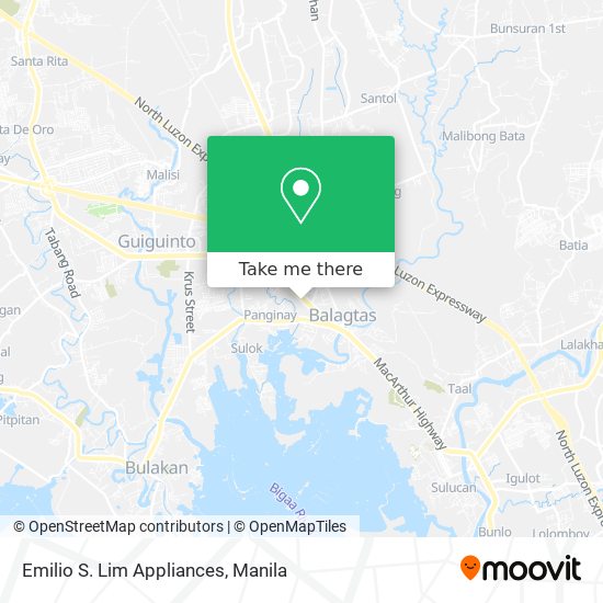 Emilio S. Lim Appliances map