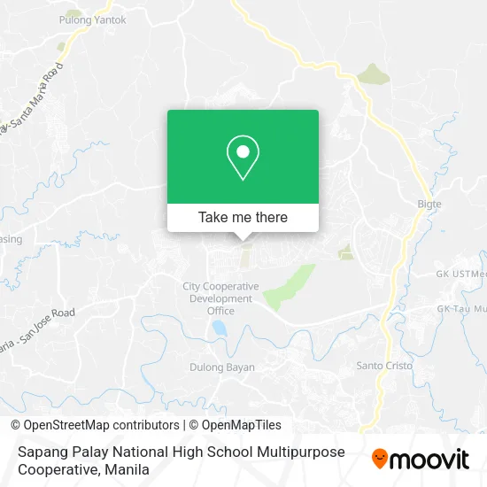 Sapang Palay National High School Multipurpose Cooperative map