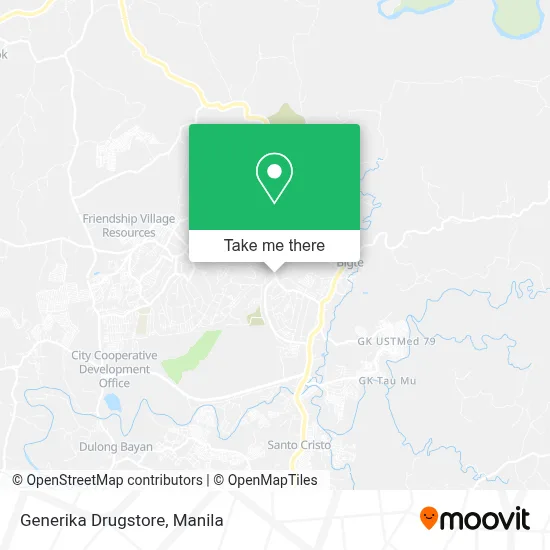 Generika Drugstore map