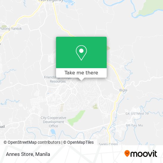 Annes Store map