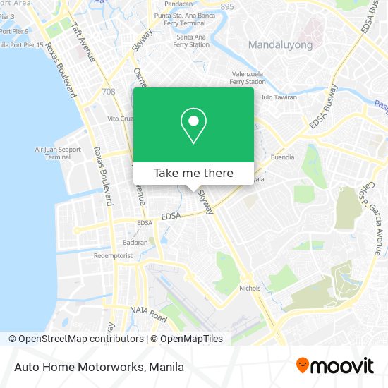 Auto Home Motorworks map