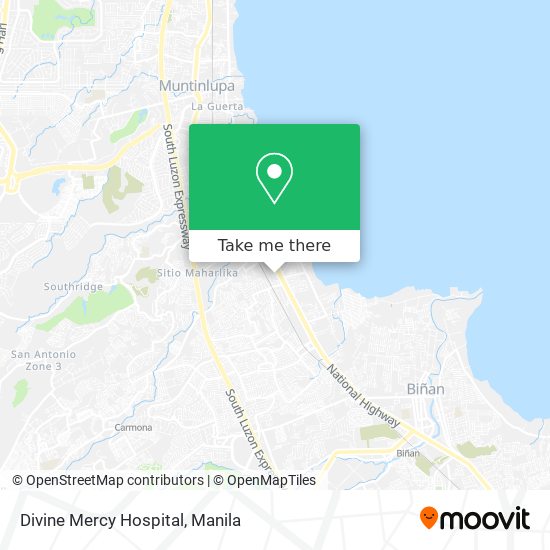 Divine Mercy Hospital map