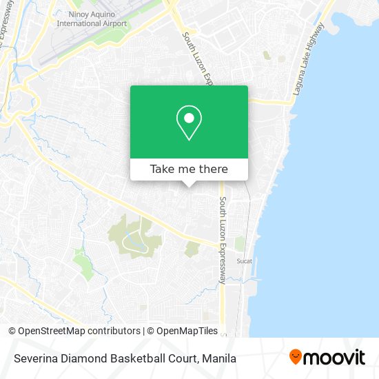 Severina Diamond Basketball Court map