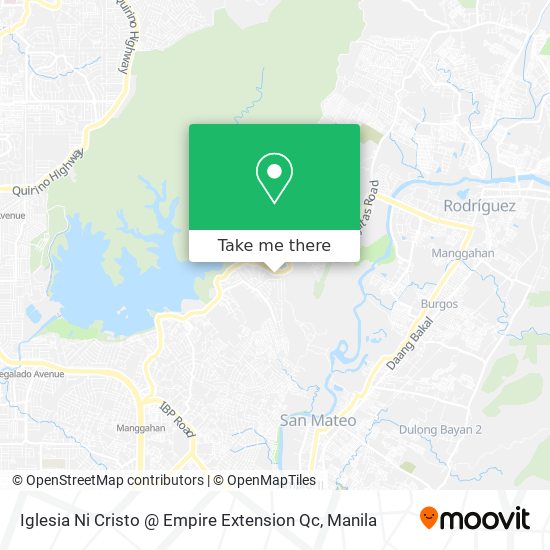 Iglesia Ni Cristo @ Empire Extension Qc map