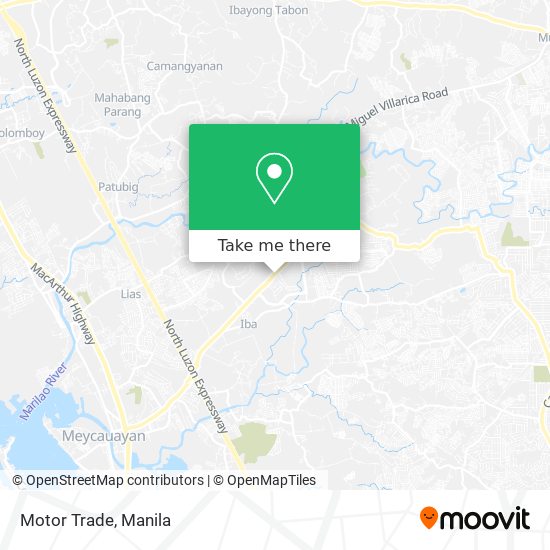 Motor Trade map