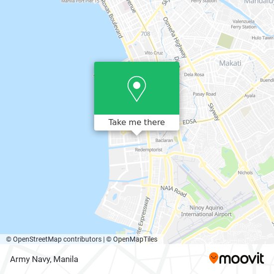 Army Navy map