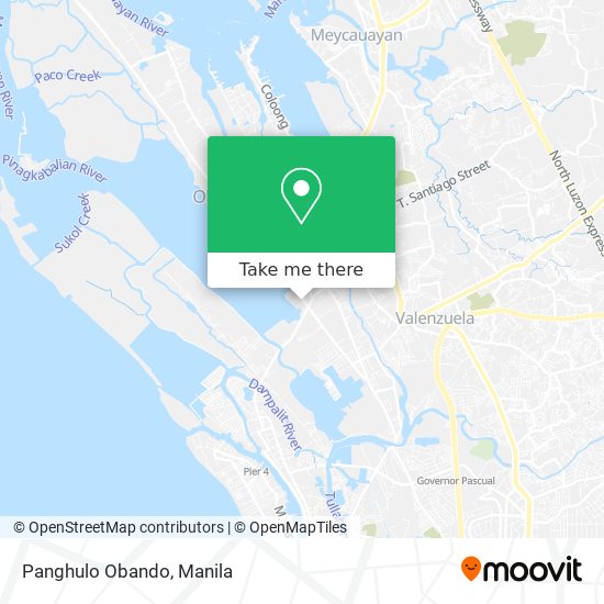 Panghulo Obando map