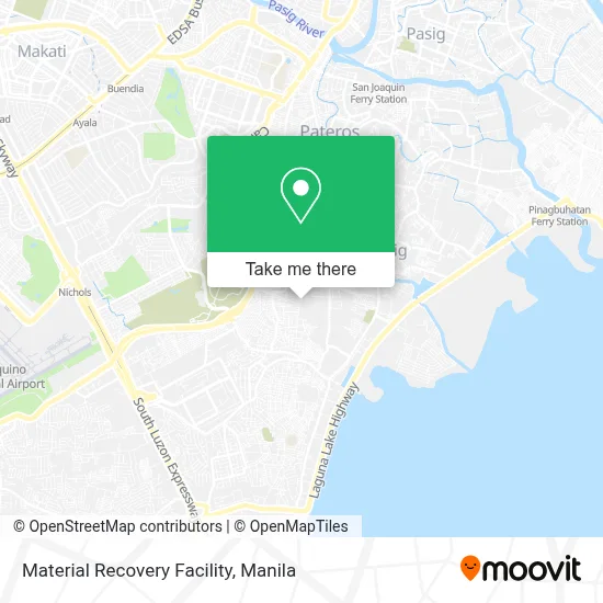 Material Recovery Facility map