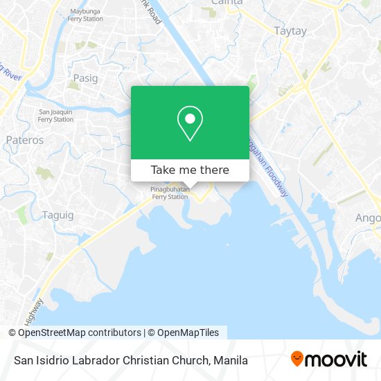 San Isidrio Labrador Christian Church map