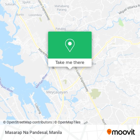 Masarap Na Pandesal map