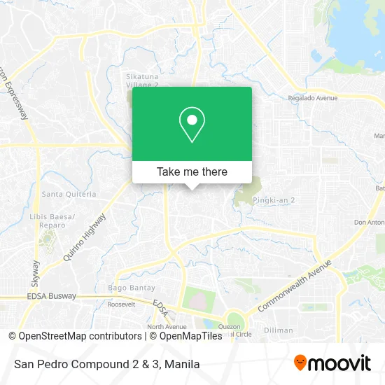San Pedro Compound 2 & 3 map