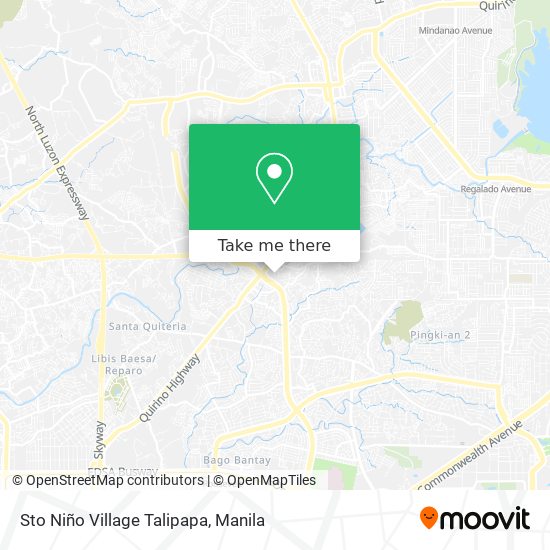 Sto Niño Village Talipapa map