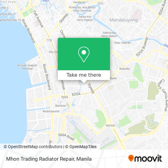 Mhon Trading Radiator Repair map