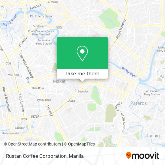 Rustan Coffee Corporation map
