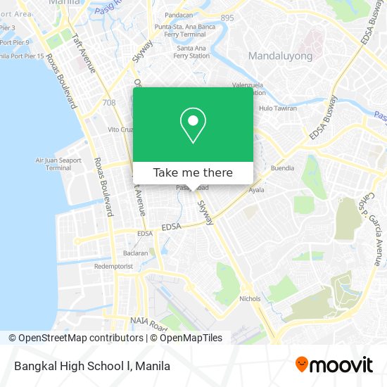 Bangkal High School Ⅰ map
