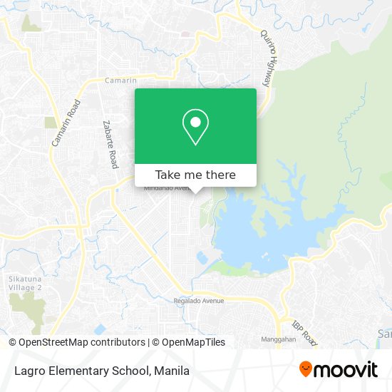 Lagro Elementary School map