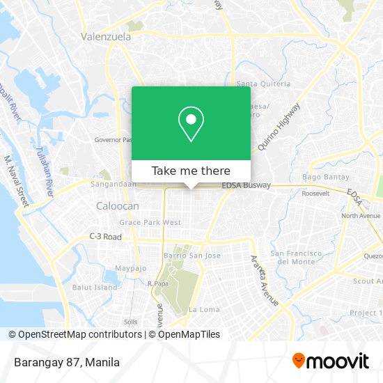 Barangay 87 map