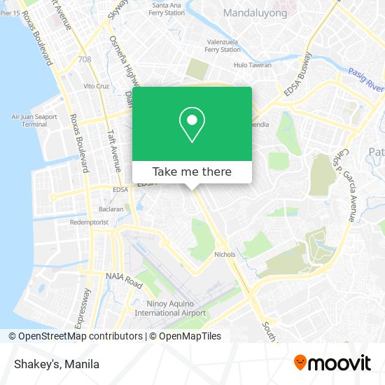 Shakey's map