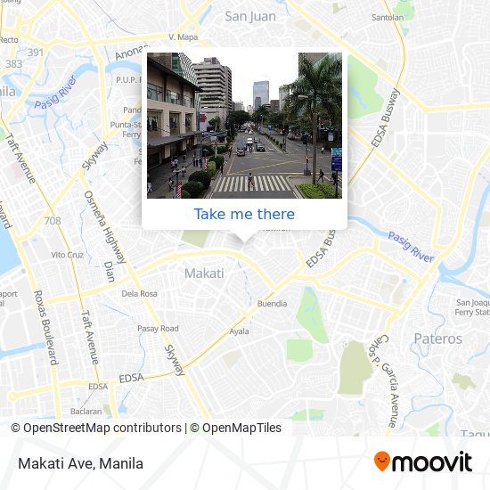 Makati Ave map